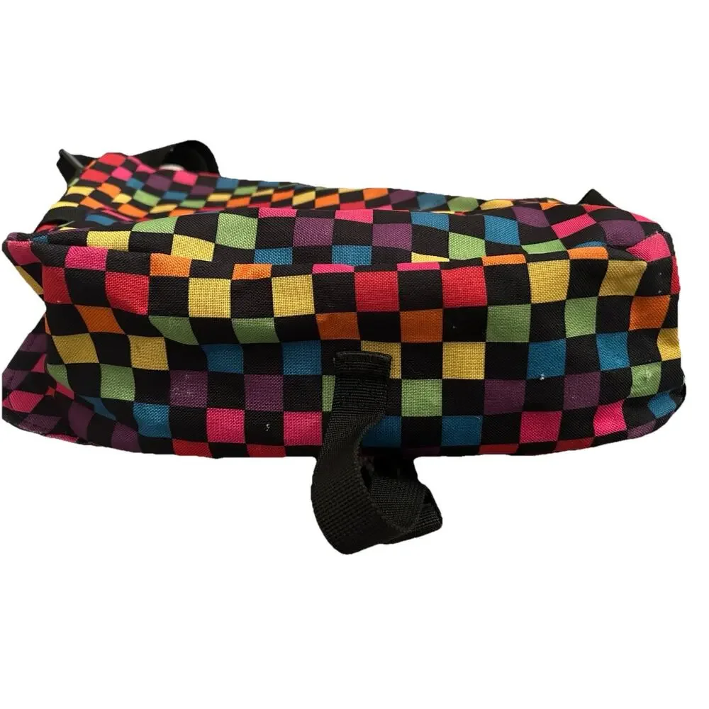 Yak‎ Pak Crossbody Messenger Bag Multi-Color Checkerboard Bag